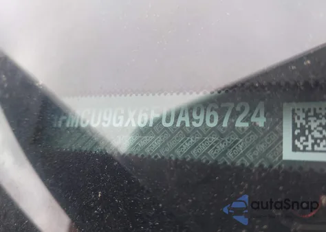 2015 Ford Escape Se из США, поврежденный, VIN 1FMCU9GX6FUA96724